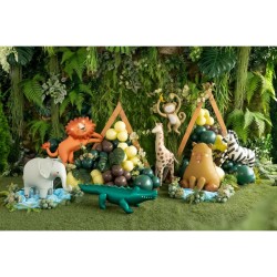 Bola de aluminio de jirafa de pie - 114 cm. n�1