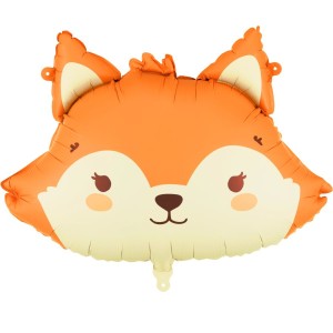Globo de aluminio de zorro de 57 cm