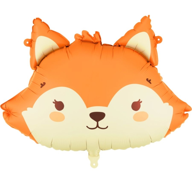 Globo de aluminio de zorro de 57 cm 