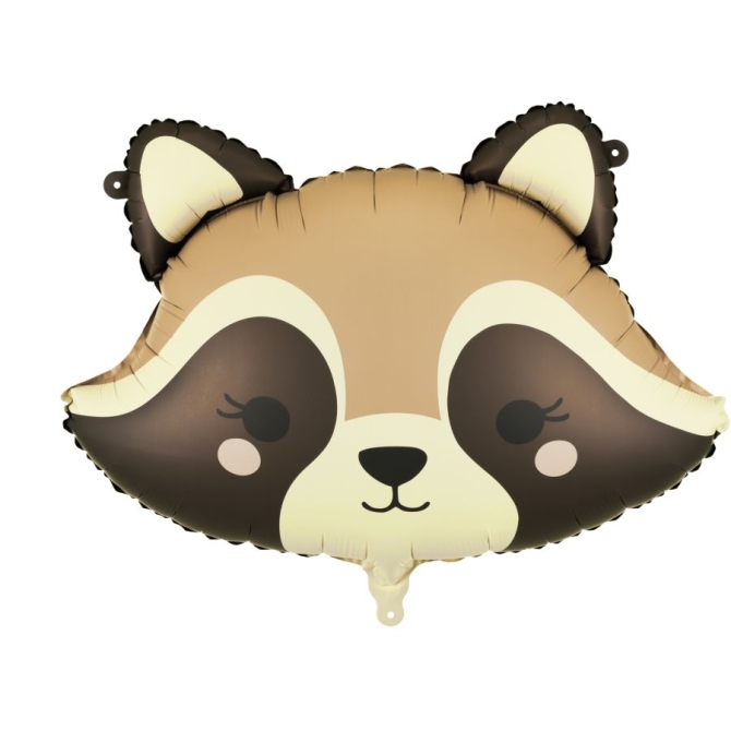 Globo de aluminio de mapache - 59 cm 