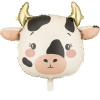 Globo de aluminio con forma de vaca � 57 cm