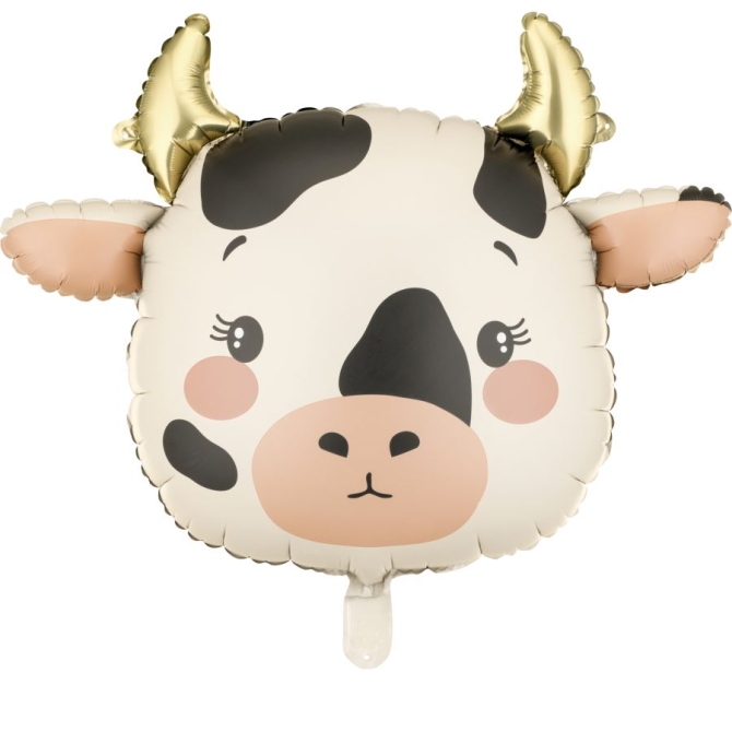 Globo de aluminio con forma de vaca � 57 cm 
