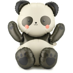 Bola de aluminio de panda gigante - 72 cm