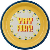 Contiene : 1 x 6 platos de Minions