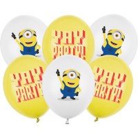 6 globos de Minions