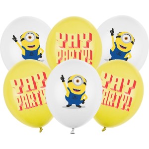 6 globos de Minions