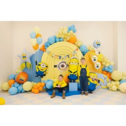 Guirnalda de letras de los Minions de Feliz Cumplea�os. n�3