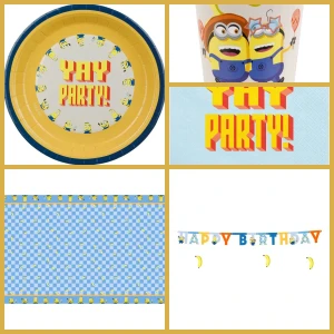 Caja grande para fiestas de Minions