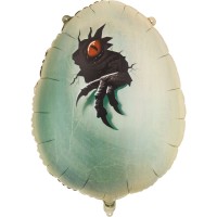 Globo gigante de papel de aluminio con forma de huevo de dinosaurio de Jurassic World � 64 cm