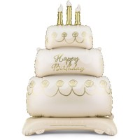 Pastel gigante de globo de papel de aluminio � 100 cm