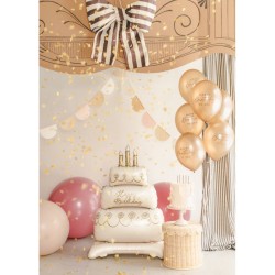 Pastel gigante de globo de papel de aluminio � 100 cm. n�1