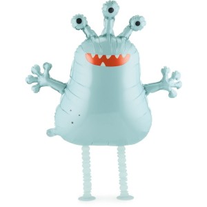 Globo gigante de aluminio con forma de alien�gena � 60 cm