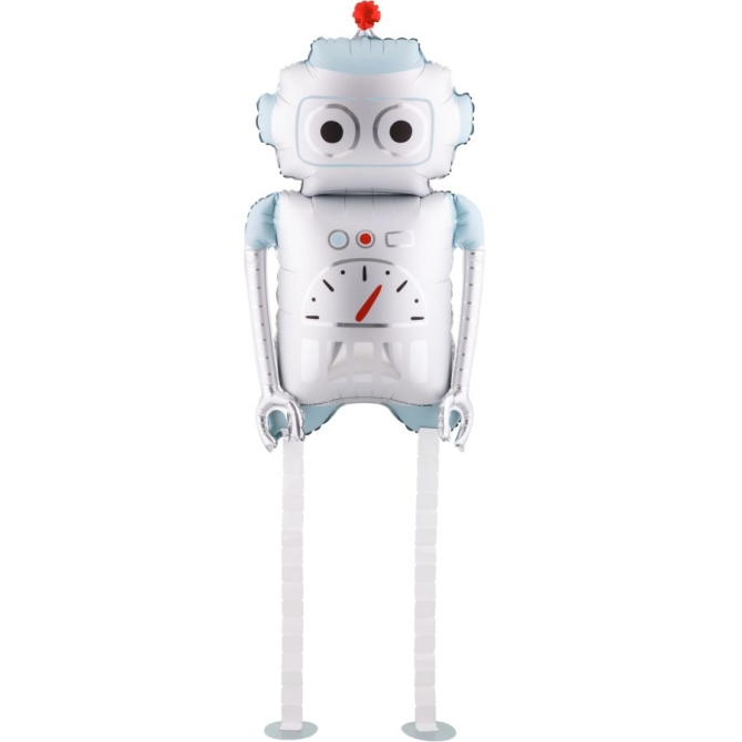 Robot gigante de globo de papel de aluminio � 80 cm 