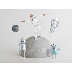 Robot gigante de globo de papel de aluminio � 80 cm. n�2
