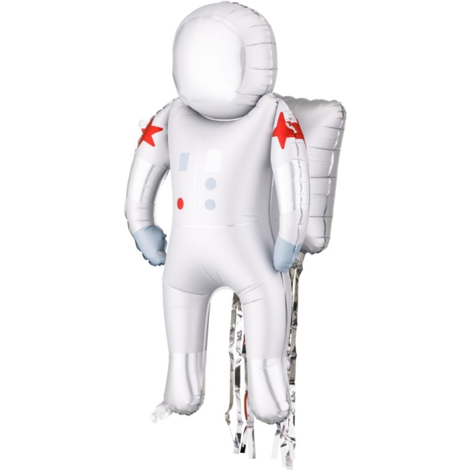 Globo gigante de astronauta de papel de aluminio de 81 cm 