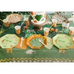 6 platos Baby Safari. n°3