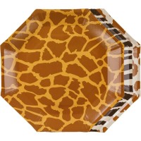 6 platos con estilo safari