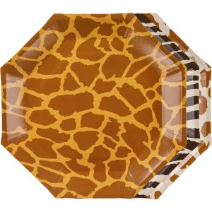 6 platos con estilo safari