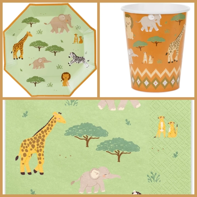 Caja de fiesta Baby Safari 