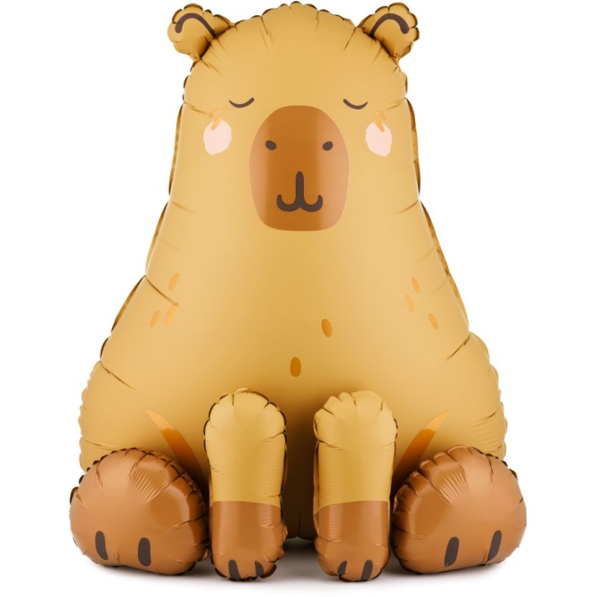 Globo gigante de helio con forma de capibara � 80 cm 