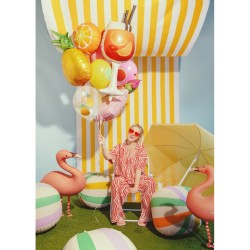 Globo de helio con forma de pi�a de 68 cm. n�4