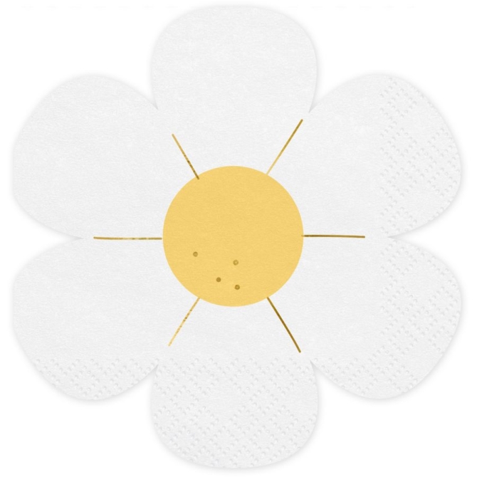 12 servilletas Daisy 