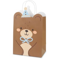 Bolsa de regalo con forma de osito de peluche peque�o