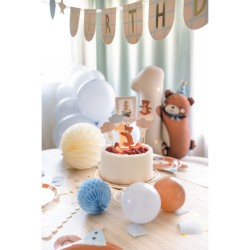 5 adornos para tartas con forma de osito de peluche. n°1