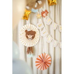 2 abanicos colgantes con forma de osito de peluche. n�1