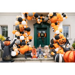 Globo de gato de aluminio sobre soporte � 48 cm. n�5