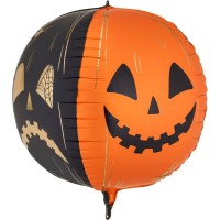 Globo de papel de aluminio inflado con helio � Calabazas espeluznantes � � 50 cm