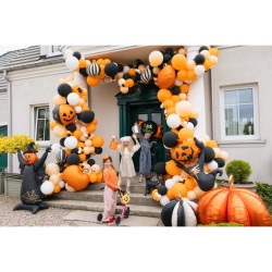 Globo de papel de aluminio inflado con helio � Calabazas espeluznantes � � 50 cm. n�6