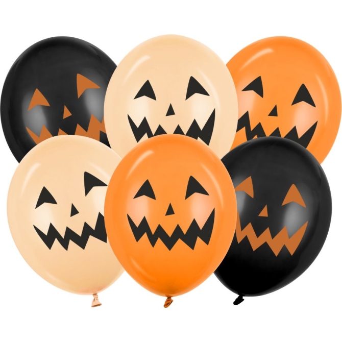 Ramo de 6 globos � Calabazas 