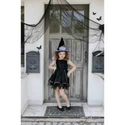 Sombrero de bruja � Lazo morado. n�2