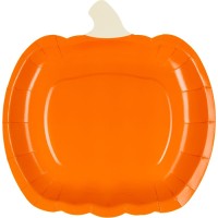 6 platos de calabaza