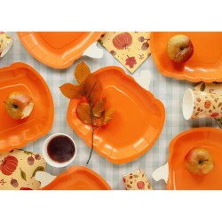 6 platos de calabaza. n�1