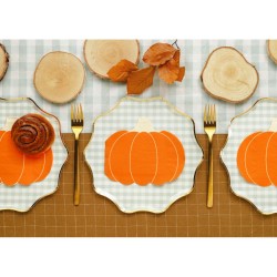 20 servilletas de calabaza. n�1