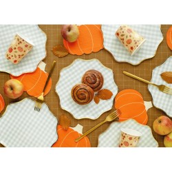 20 servilletas de calabaza. n�2