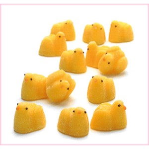 1 pollito de fondant (3 cm)