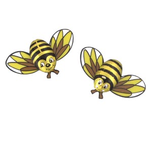 2 Abejas (4 cm - 6,25 g) - Chocolate con Leche