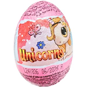 1 Huevo sorpresa de chocolate - Unicornio