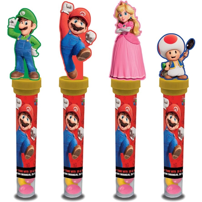 Sello 2D  +  Caramelos - Mario 