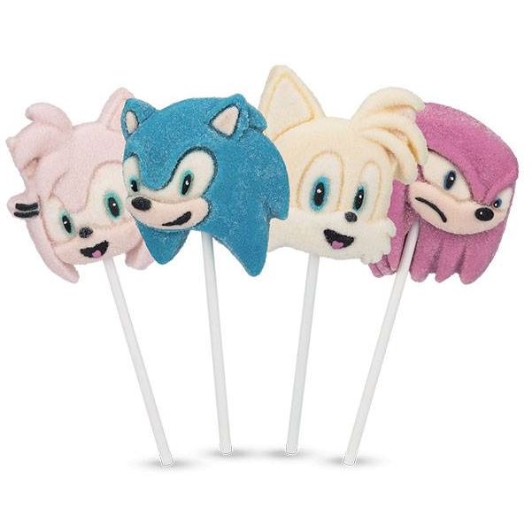 Chupetín de Marshmallow Sonic 