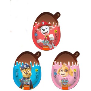 Huevo sorpresa para picar de la Patrulla Canina