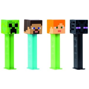 1 Dispensador de PEZ de Minecraft
