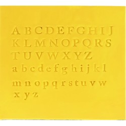 Sellos alfabéticos Fun Fonts - Colección 2. n°9