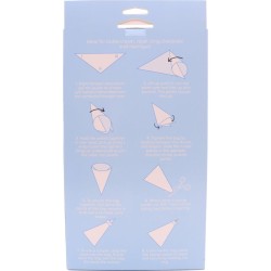 50 triángulos de papel pergamino para bolsillos de encaje. n°2