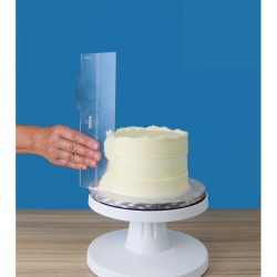 Alisador de bordes con motivo de anillo para tarta de 20-25 cm - 25 cm. n4