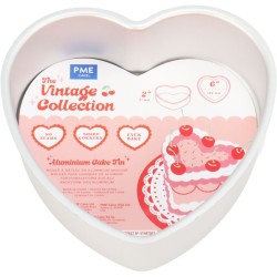 Tarta Vintage - Molde para tarta con forma de corazon. n2