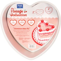 Tarta Vintage - Molde para tarta con forma de corazon. n4